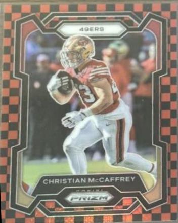 Christian McCaffrey [Black Red Checker] #267