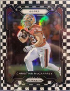 Christian McCaffrey [Black White Checker] #267