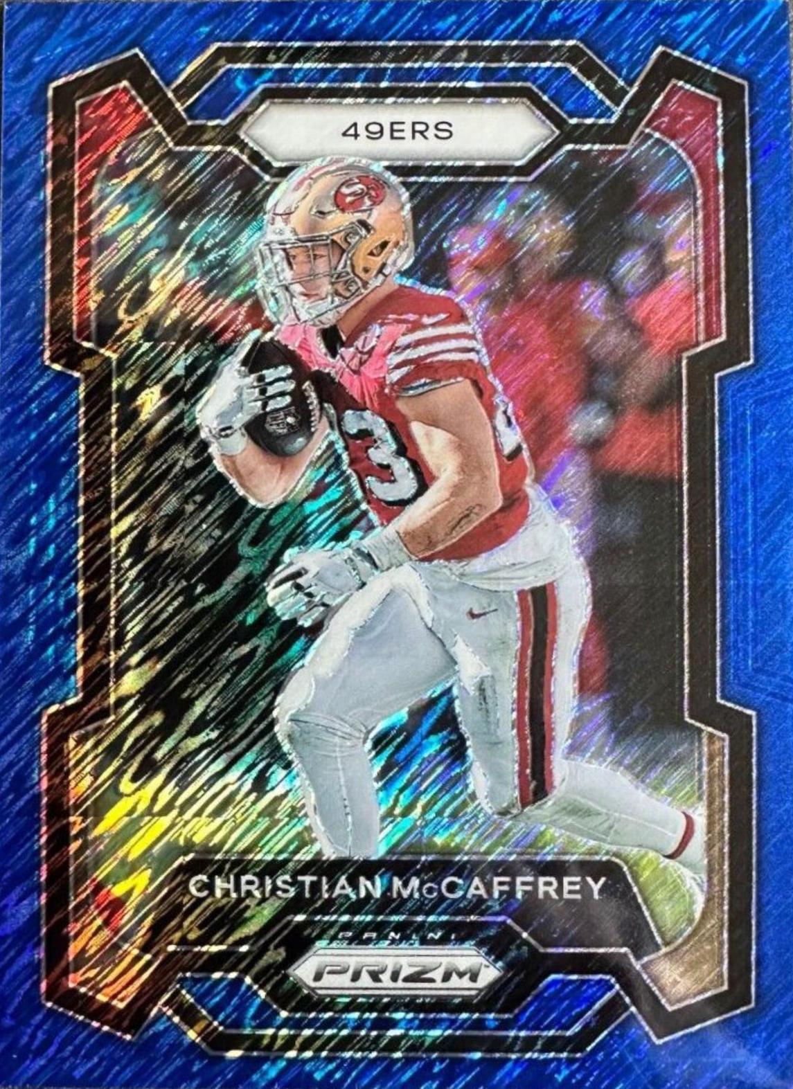 Christian McCaffrey [Blue Shimmer] #267