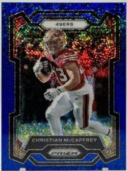 Christian McCaffrey [Blue Sparkle] #267