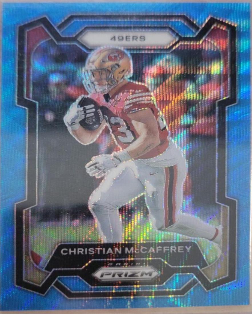 Christian McCaffrey [Blue Wave] #267