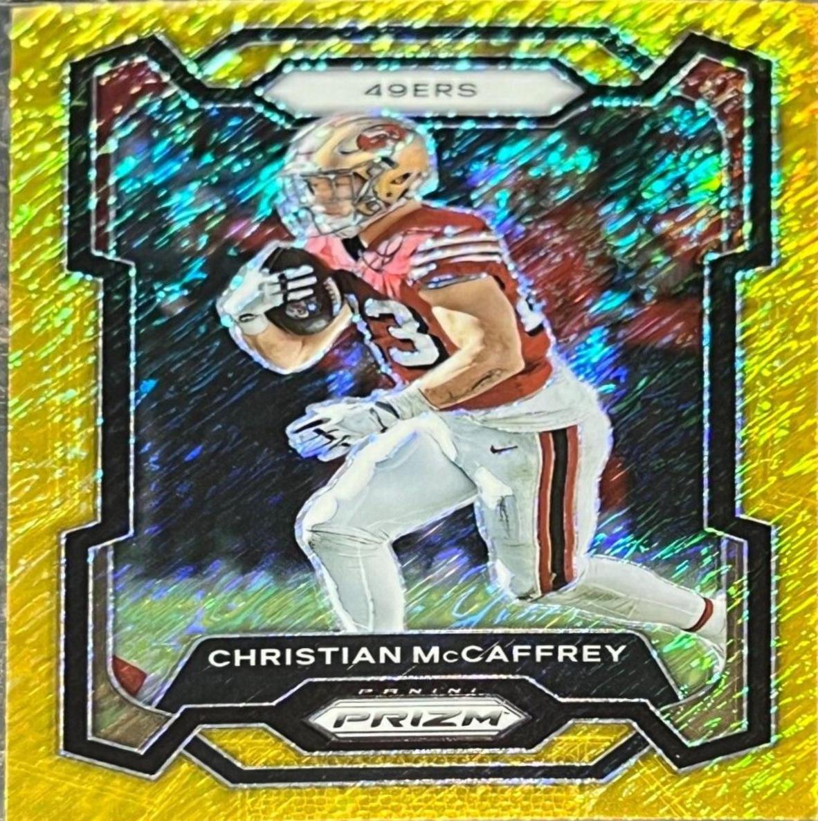 Christian McCaffrey [Gold Shimmer] #267