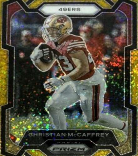 Christian McCaffrey [Gold Sparkle] #267