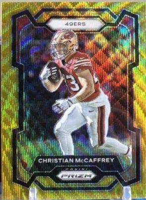 Christian McCaffrey [Gold Wave] #267