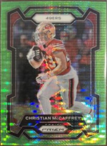 Christian McCaffrey [Neon Green Pulsar] #267
