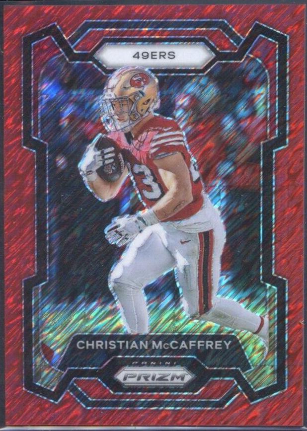 Christian McCaffrey [Red Shimmer] #267