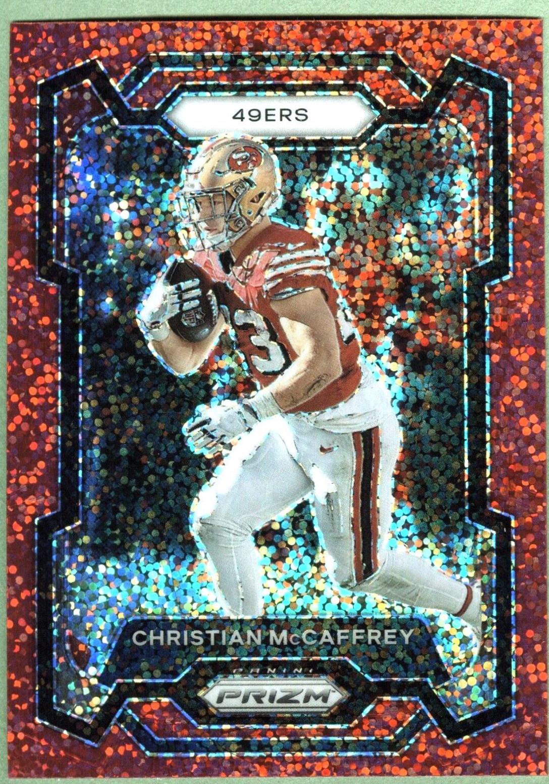 Christian McCaffrey [Red Sparkle] #267