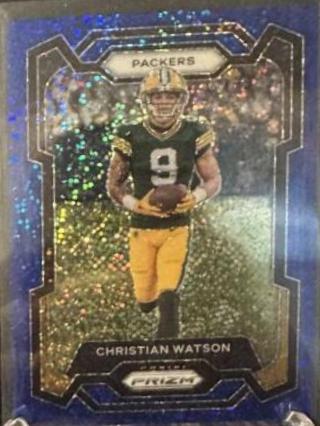 Christian Watson [Blue Sparkle] #107