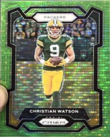 Christian Watson [Neon Green Pulsar] #107