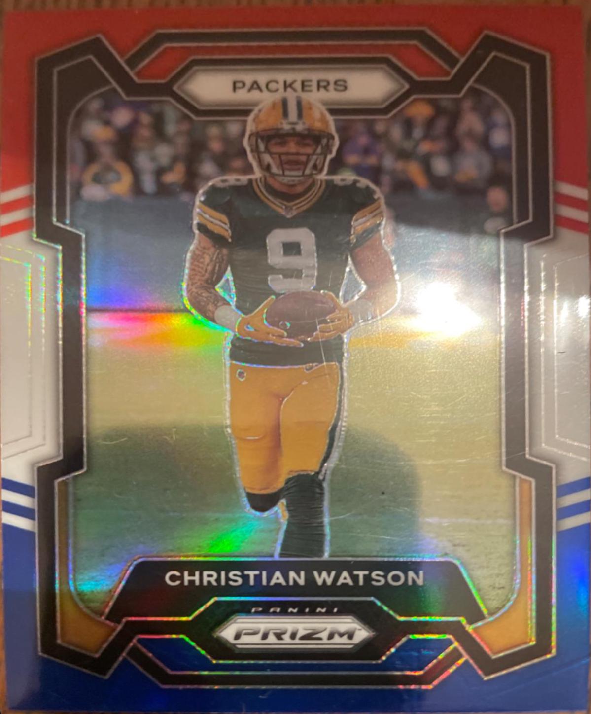 Christian Watson [Red White Blue] #107