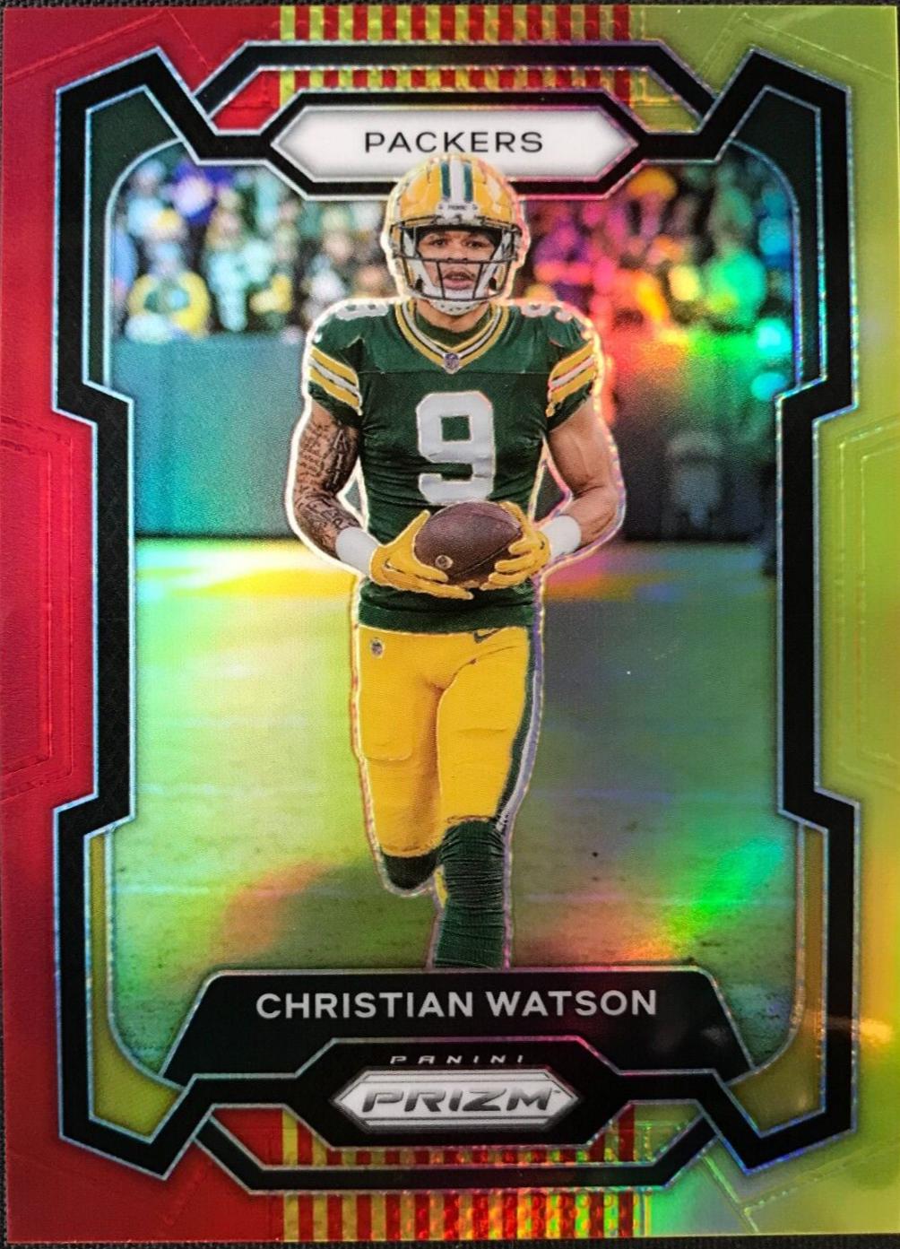 Christian Watson [Red Yellow] #107