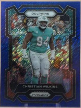 Christian Wilkins [Blue Shimmer] #182