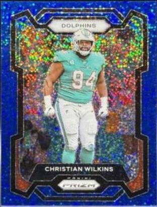 Christian Wilkins [Blue Sparkle] #182
