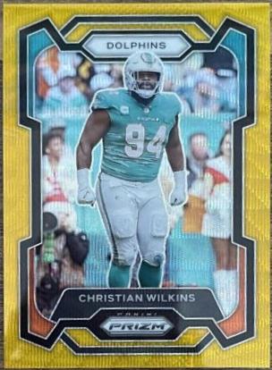 Christian Wilkins [Gold Wave] #182