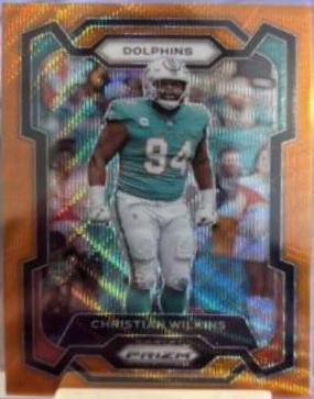Christian Wilkins [Orange Wave] #182