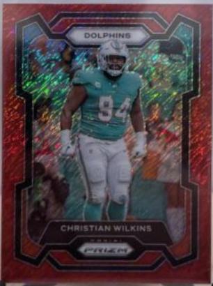 Christian Wilkins [Red Shimmer] #182