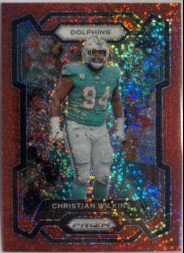 Christian Wilkins [Red Sparkle] #182