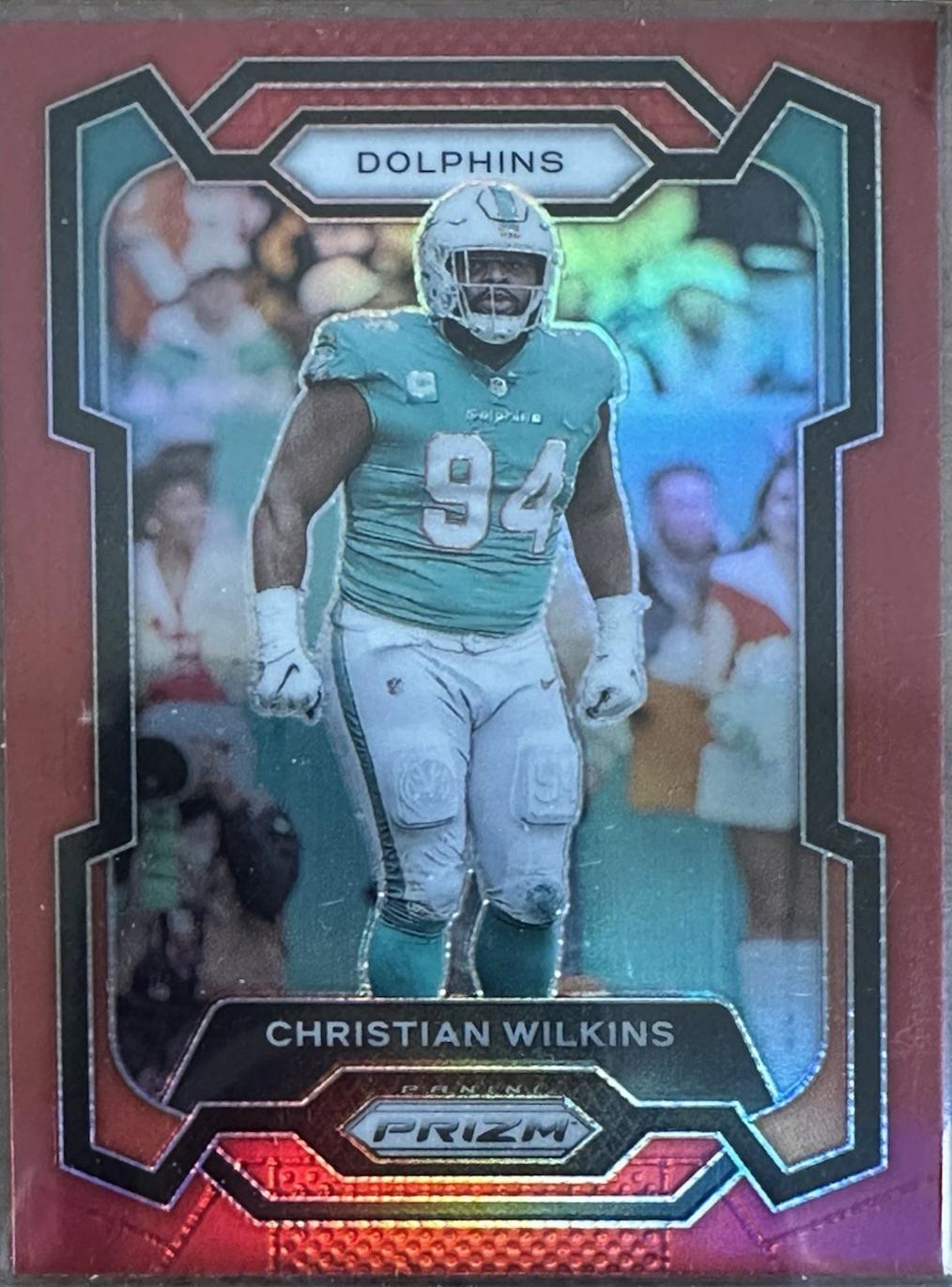 Christian Wilkins [Red] #182