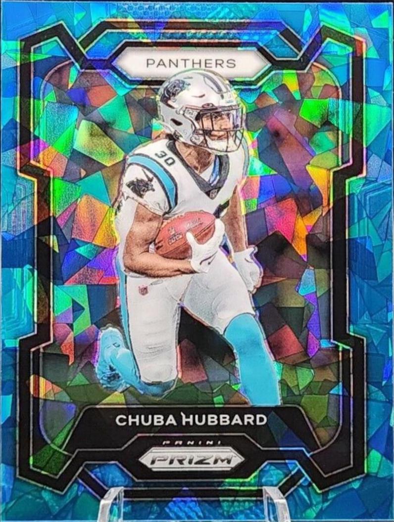 Chuba Hubbard [Blue Ice] #40