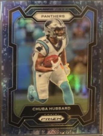 Chuba Hubbard [Blue Shimmer] #40