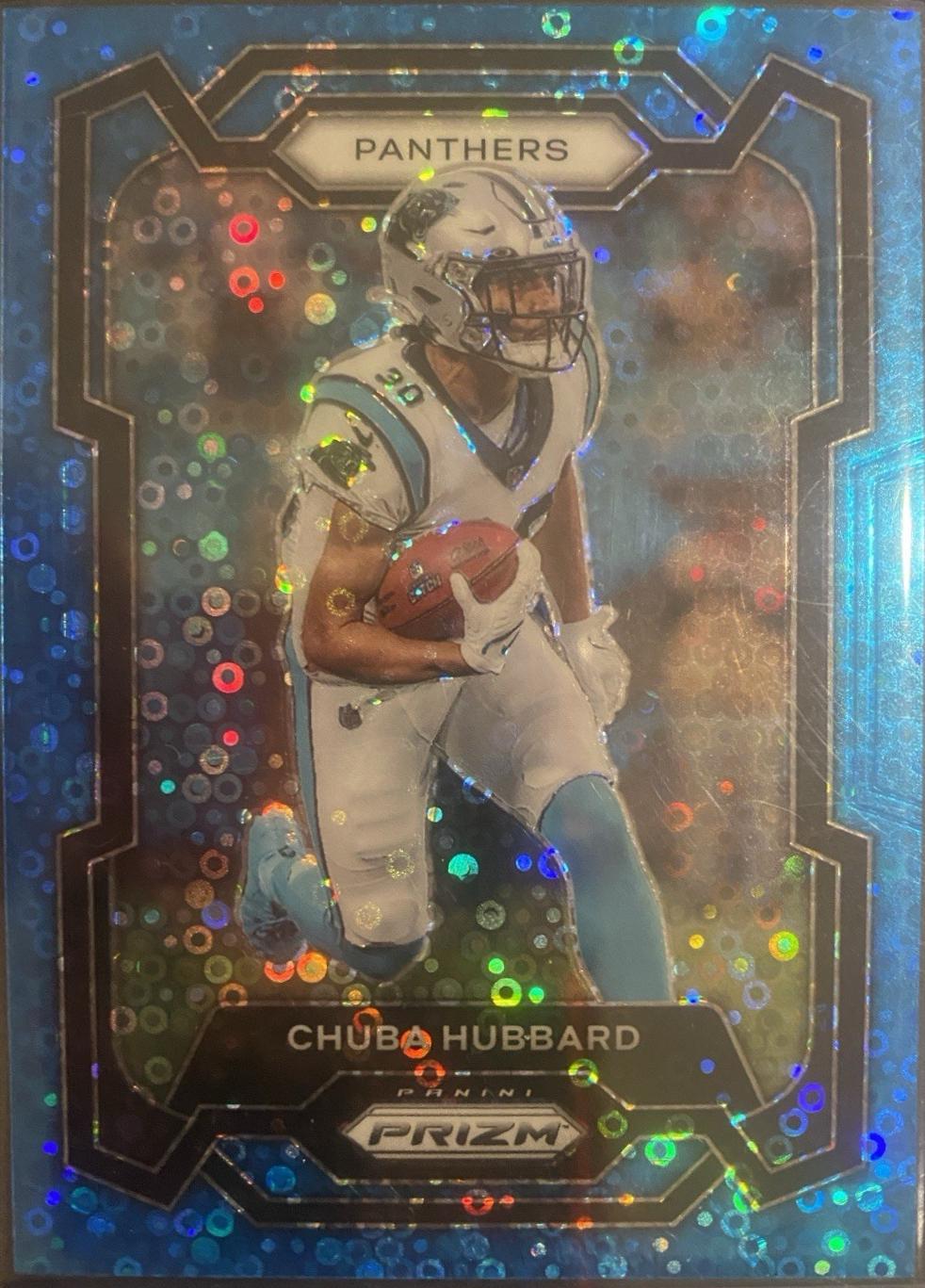 Chuba Hubbard [Blue] #40