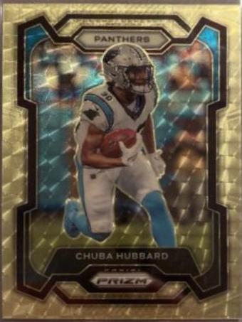 Chuba Hubbard [Gold Vinyl] #40