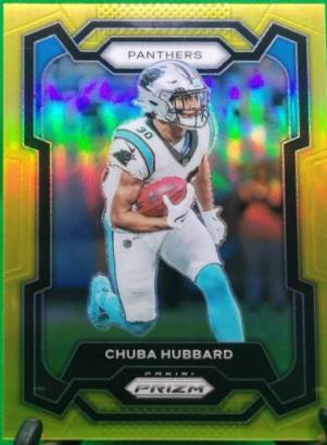 Chuba Hubbard [Gold] #40