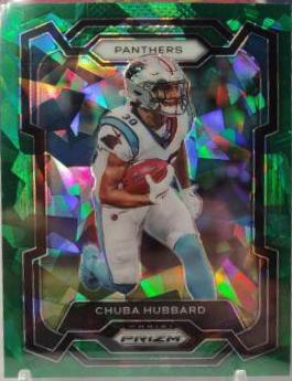 Chuba Hubbard [Green Ice] #40