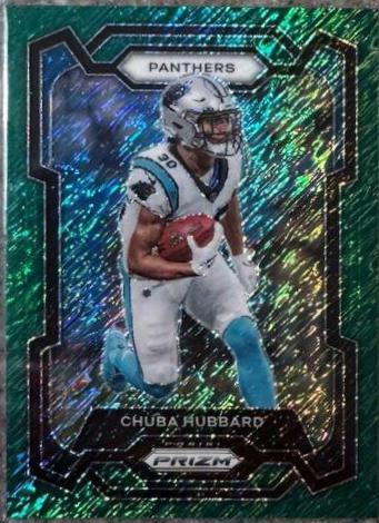 Chuba Hubbard [Green Shimmer] #40