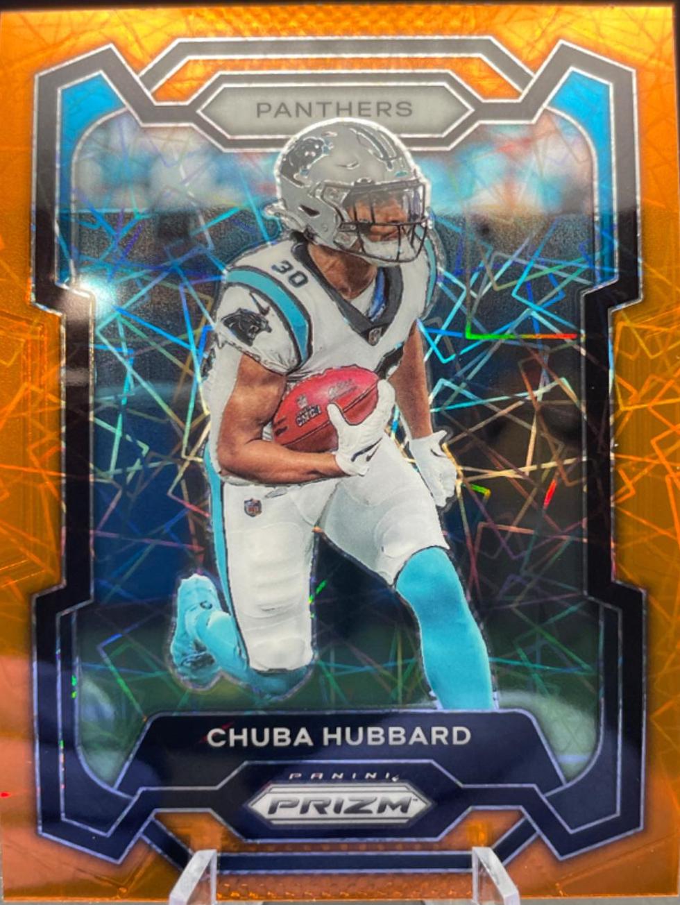 Chuba Hubbard [Orange Lazer] #40