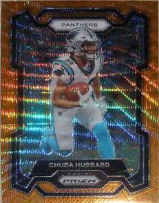 Chuba Hubbard [Orange Wave] #40