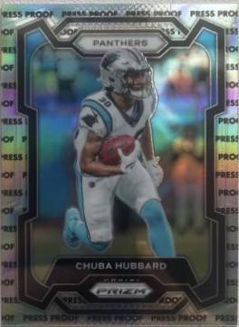 Chuba Hubbard [Press Proof] #40