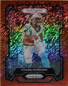 Chuba Hubbard [Red Shimmer] #40