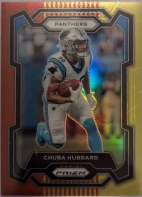 Chuba Hubbard [Red Yellow] #40