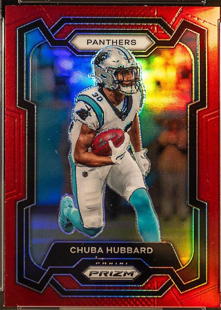 Chuba Hubbard [Red] #40