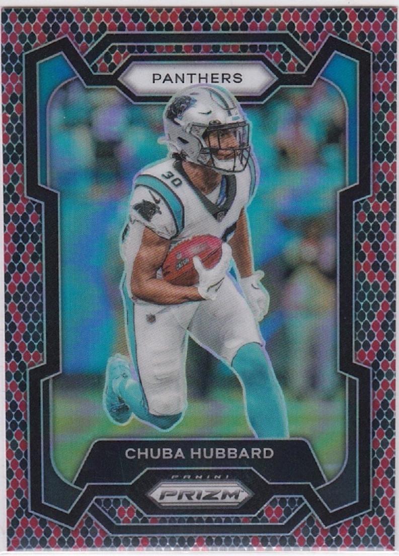 Chuba Hubbard [Snakeskin] #40