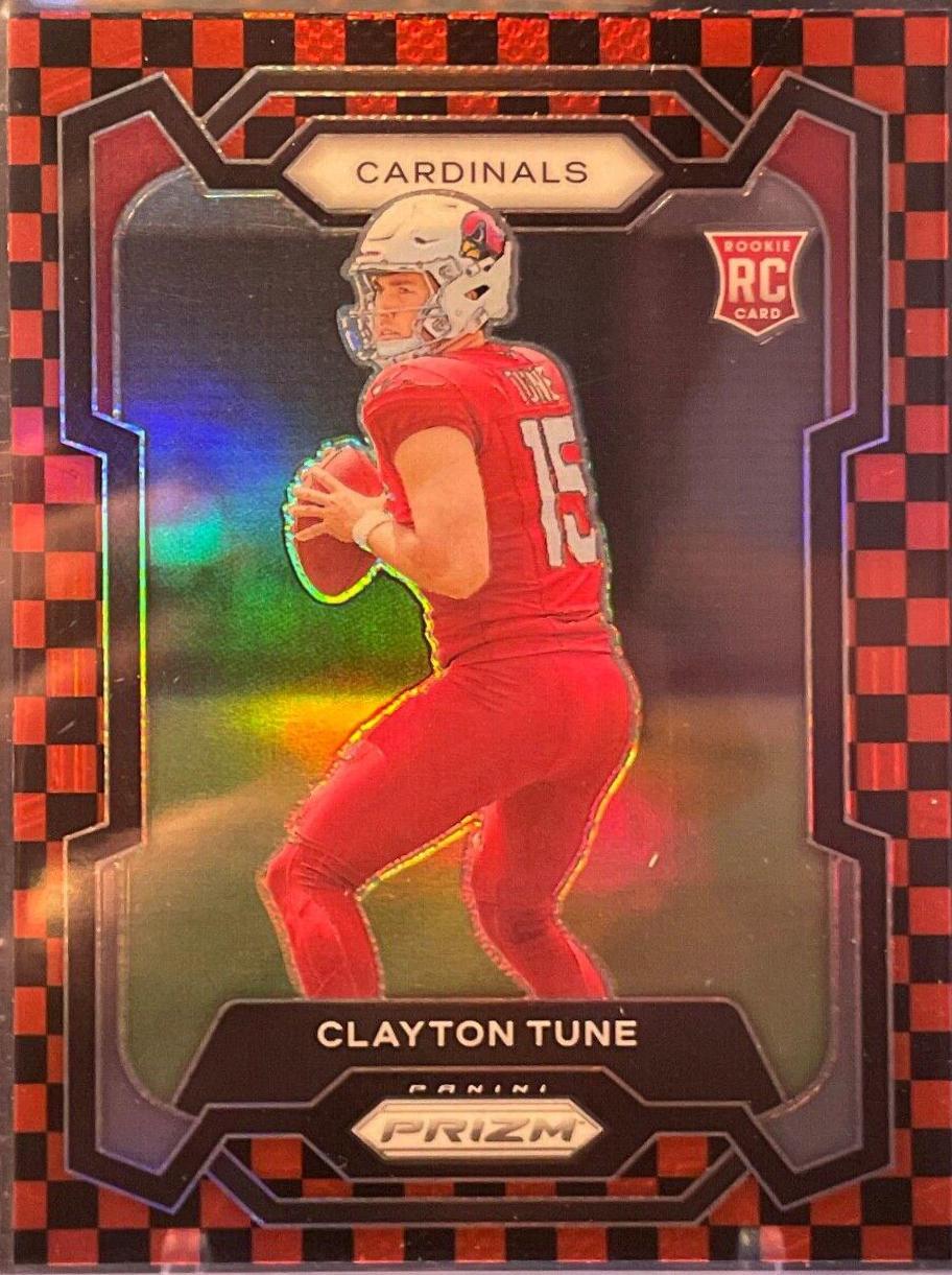 Clayton Tune [Black Red Checker] #302