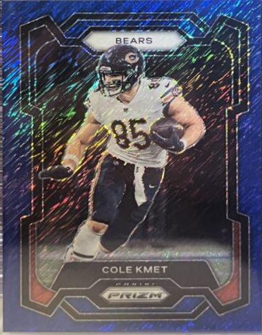Cole Kmet [Blue Shimmer] #49