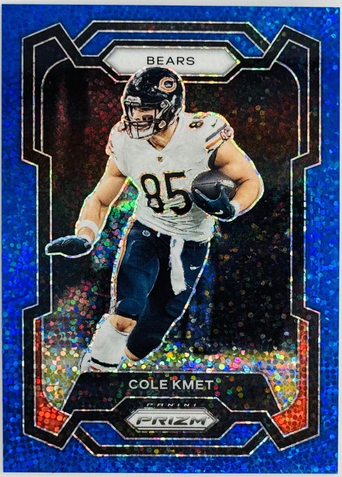 Cole Kmet [Blue Sparkle] #49
