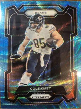 Cole Kmet [Blue Wave] #49