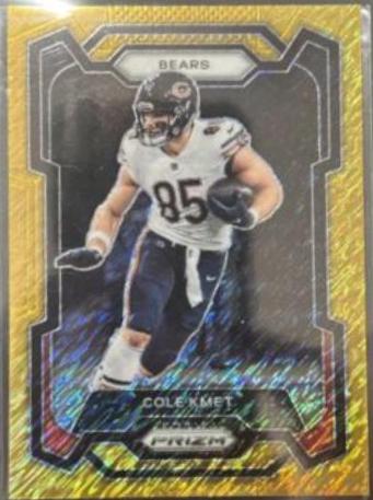 Cole Kmet [Gold Shimmer] #49