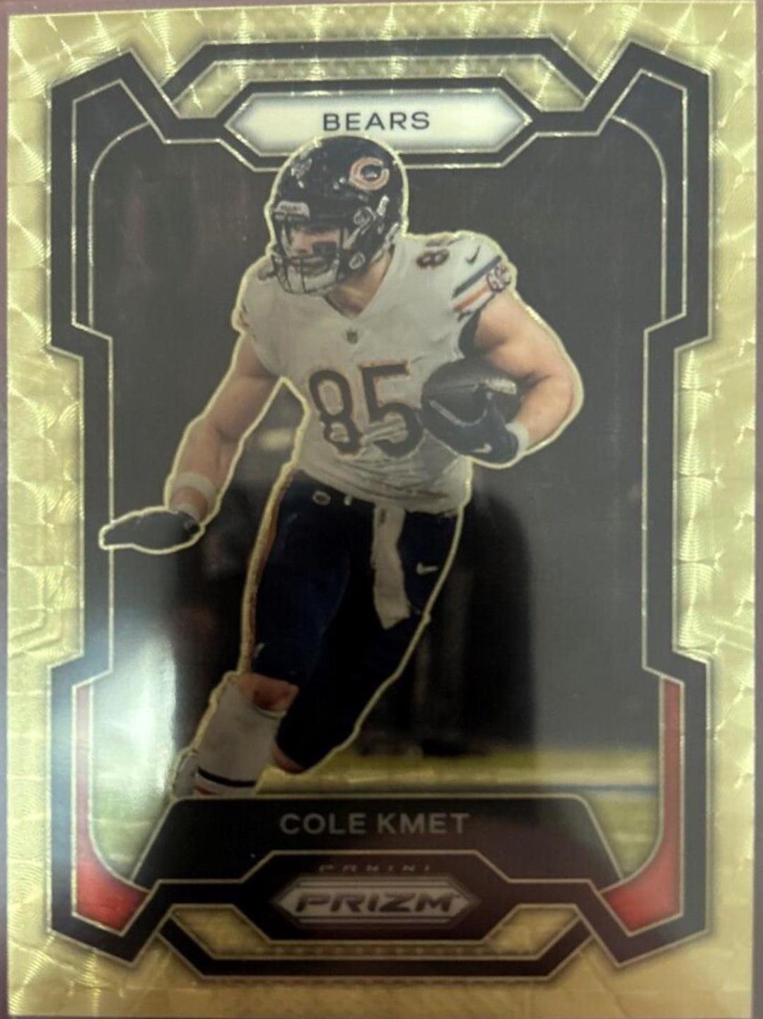 Cole Kmet [Gold Vinyl] #49