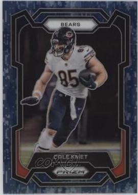 Cole Kmet [Navy Camo] #49