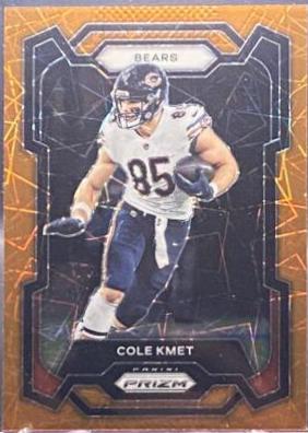 Cole Kmet [Orange Lazer] #49