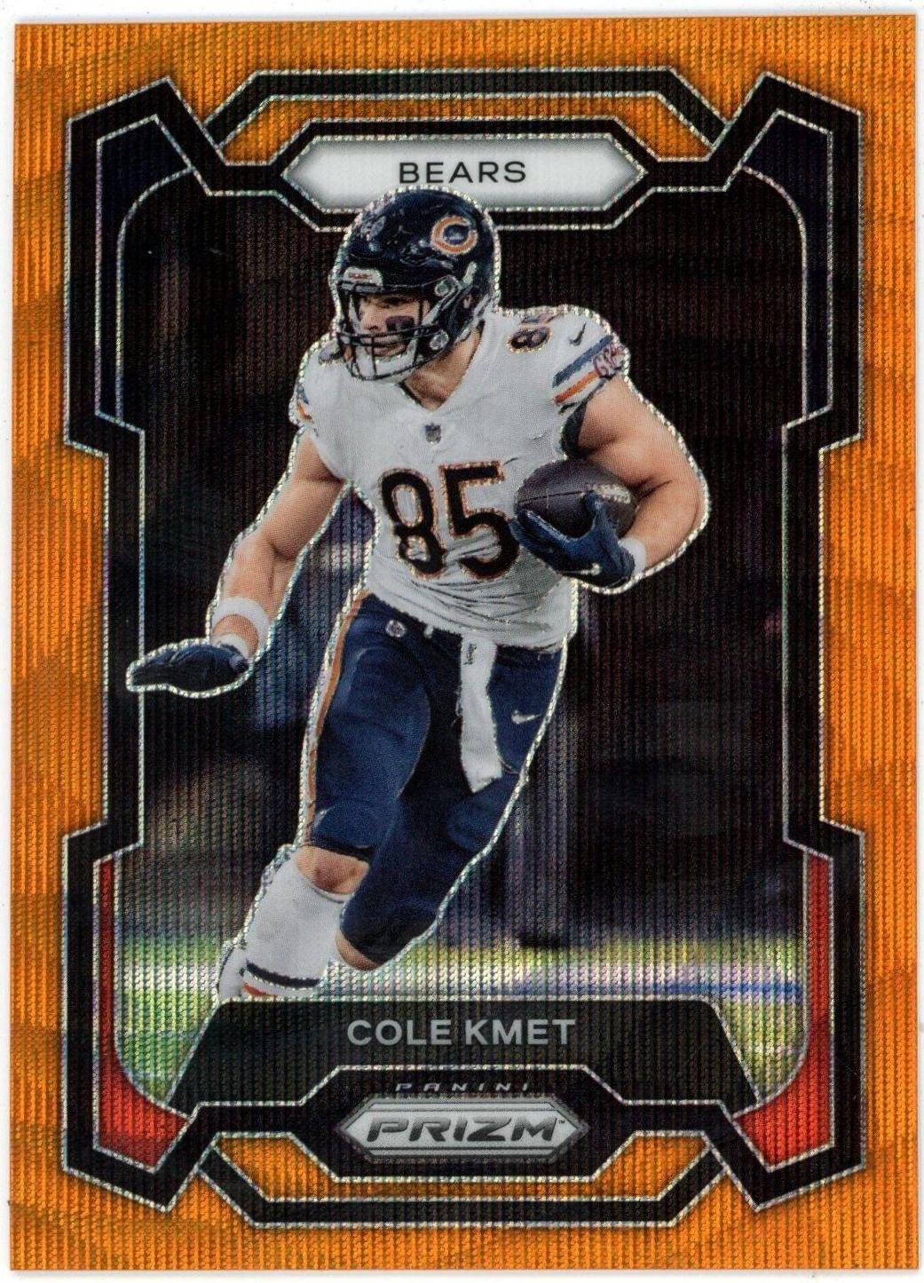Cole Kmet [Orange Wave] #49