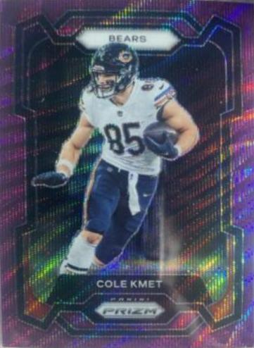 Cole Kmet [Purple Wave] #49