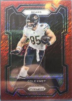 Cole Kmet [Red Shimmer] #49