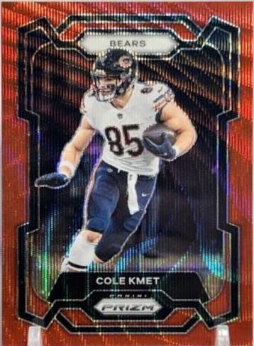 Cole Kmet [Red Wave] #49