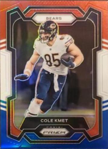 Cole Kmet [Red White Blue] #49