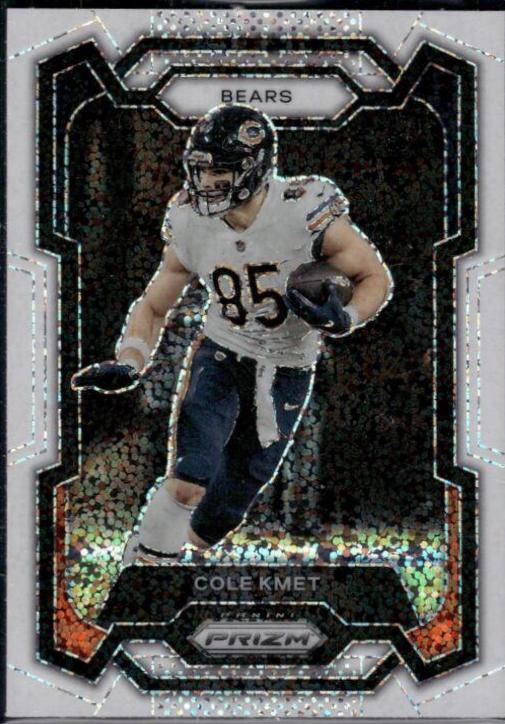 Cole Kmet [White Sparkle] #49